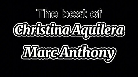 Christina Aguilera & Marc Anthony Live! The Best of Spanish and English Hits