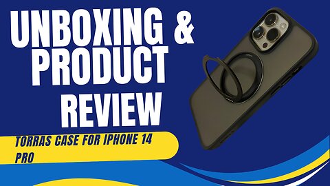 Unboxing & Product review on Torras Iphone case