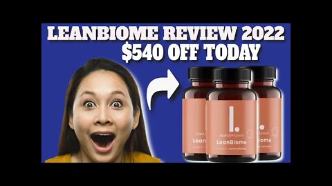 LEANBIOME REVIEW 2022|Probiotic Formula To Lose Weight| Leanbiome Review