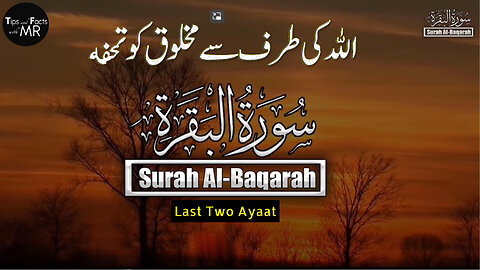 Surah Al Baqarah Last 2 Ayaat | Last 2 Verses Of Surah Al Baqarah | Surah Baqarah ki Aakhri 2 Ayat