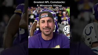 Greatest NFL Comeback EVER?