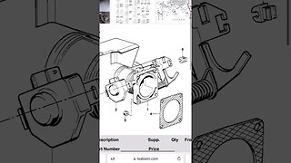 BMW E34 M5 Individual Throttle Bodies Explanation #shorts #bmw #cars #diy #bmwm5 #bmwe34 #engine