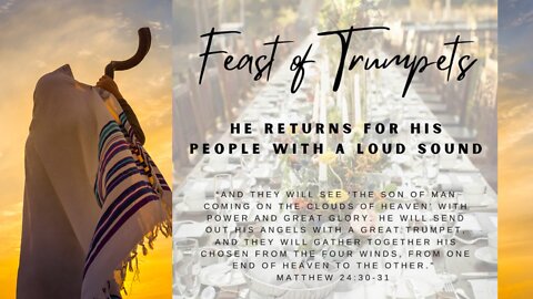 We Invite You to Fellowship With Us for Yom Teruah, The Day of Shouting/Blowing the Shofars