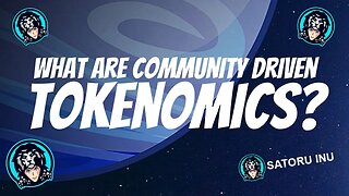 HOW COMMUNITY DRIVEN TOKENOMICS WORK // SATORU INU