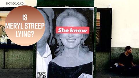 Shocking posters about Meryl Streep surface in L.A.