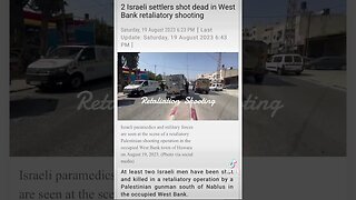 #Israeli #Settlers #Shooting. #Retaliation #WestBank #Palestine #FreePalestine