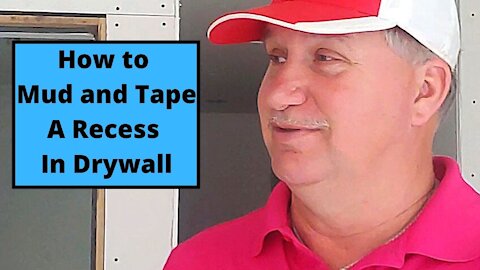 How to Mud and Tape A Recess Drywall