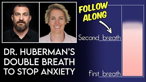 Physiological Sigh - Double inhale ❌ Immediately STOP anxiety & reset your mood ✅