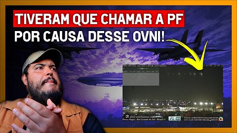 TIVERAM QUE CHAMAR A PF por causa desse OVNI (Ufo, Extraterrestre, ORBs de luz, missão secreta)