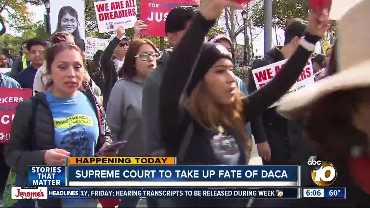 US Supreme Court to take up DACA issue