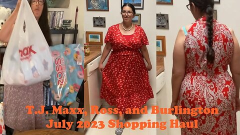 Shopping Haul July 2023: T.J. Maxx, Ross, and Burlington