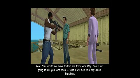 CJ and Ken Rosenberg Kills Tommy in GTA Vice City