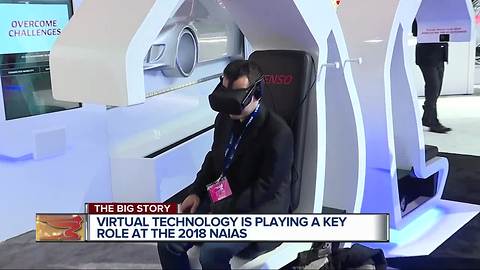 Virtual technology is playing a key role at the 2018 NAIAS