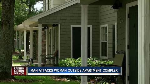 Man attacks woman outside Spring Hill apartment