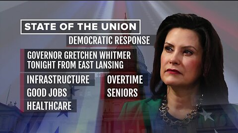 Gov. Whitmer preps to give State of the Union response tonight