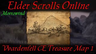 ESO Vvardenfell CE Treasure Map 1 [Elder Scrolls Online Morrowind]