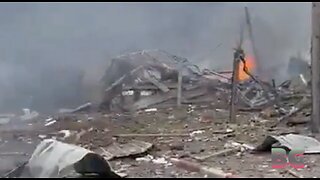 Israeli military base destroyed by Hezbollah