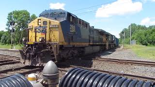 CSX Rock and Grain Train from Marion, Ohio July 21, 2020