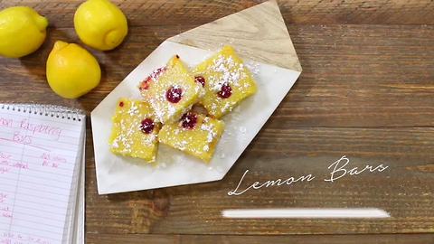 Lemon raspberry bars that your family will love this summer!