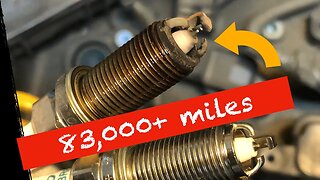 What do your spark plugs look like at 83,000 miles? Replacement guide and tips