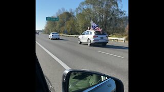 Trump Train in Washington State