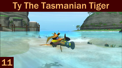 Let's Play: Ty the Tasmanian Tiger! [EP 11] - Life's a beach!