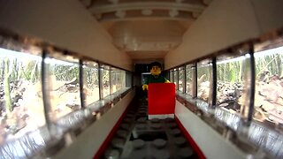 Forest lego train - PASSENGER CAR CAMERA