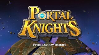 Lets Play Portal Knights ep 1 - Character Creation, Crafting and Fighting Monsters.