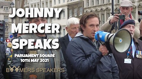 JOHNNY MERCER SPEAKS ON 8TH MAY 2021