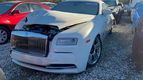 I FOUND A ROLLS ROYCE WRAITH AT COPART FOR $57,000 BUT I WOULD'NT SAY IT'S IN THE BEST CONDITION!
