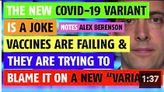 The new COVID variant is a joke; vaccines are failing & they are trying to blame it on new variant