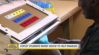 High school students' invention helps workers with disabilities