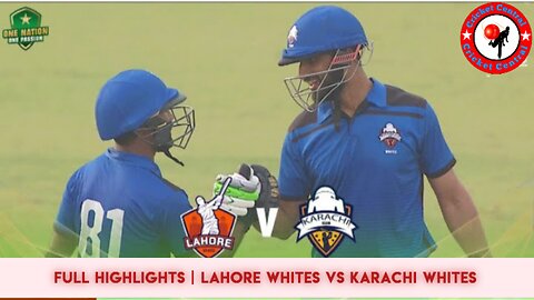 Full Highlights | Lahore Whites vs Karachi Whites | Match 13 | Pakistan Cup 2023/24 | PCB