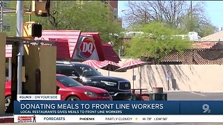 Tucson restaurant giving meals to healthcare workers, first responders