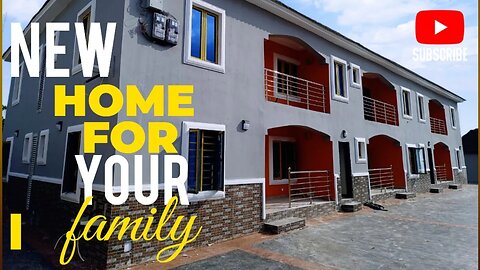 Newly Built & Tastefully Finished Two (2) Bedroom Flats TO LET In #Ebute #Ikorodu #Lagos - ₦1m Only!