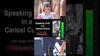 Nate Imhoff Speaks About Wokeness and Cancel Culture in Marathon Running #shorts