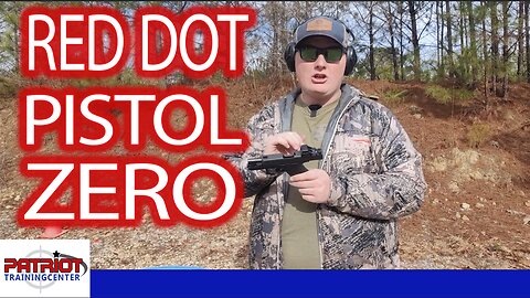 How I Zero Pistol Red Dots (Quick and Easy)