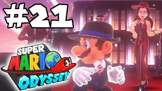 Super Mario Odyssey 100% Walkthrough Part 21: New Donk Festival!