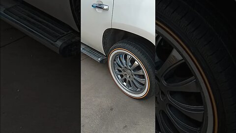 Escalade W/ White Wall Tires