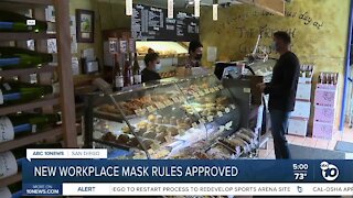 New California workplace mask rules approved
