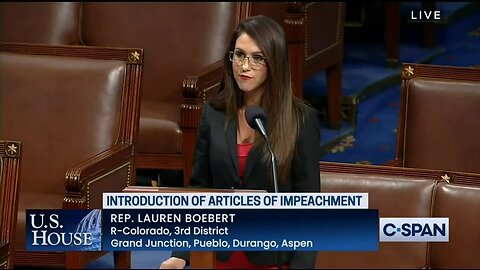 Rep Lauren Boebert Introduces Articles Of Impeachment Against Biden!