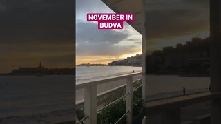 November sundays in Budva, Montenegro 🤩 #montenegro #realestate #budva #digitalnomad #wfh #foryou