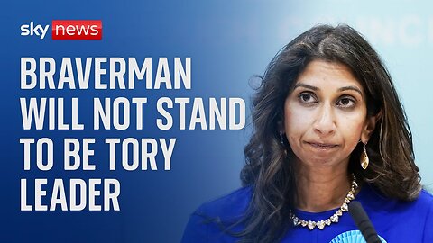 Former home secretary Suella Braverman will not run in Tory leadership race| RN ✅