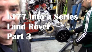 2 25 petrol and LT77 to a 109 S2a Part 3 Welding and mounting transfer case