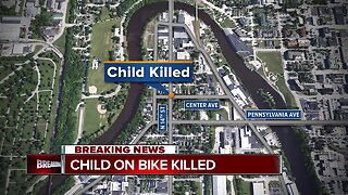 A child was killed in Sheboygan after being hit by a garbage truck