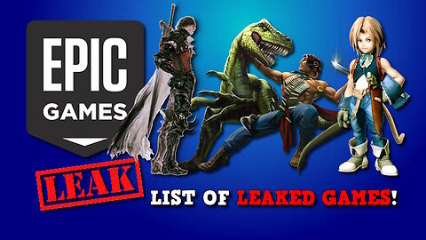 Major Epic Game Store Leak: Upcoming Game Releases Revealed!