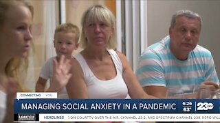 Managing social anxiety in a pandemic