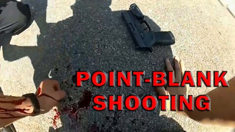 Cop Requires Tourniquet In Point-blank Shooting On Video - LEO Round Table S07E27a