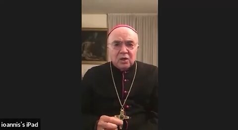 Archbishop Vigano: WEF threatens heads of government of the 20 most industrialised nations