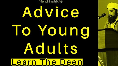 Advice To Young Adults